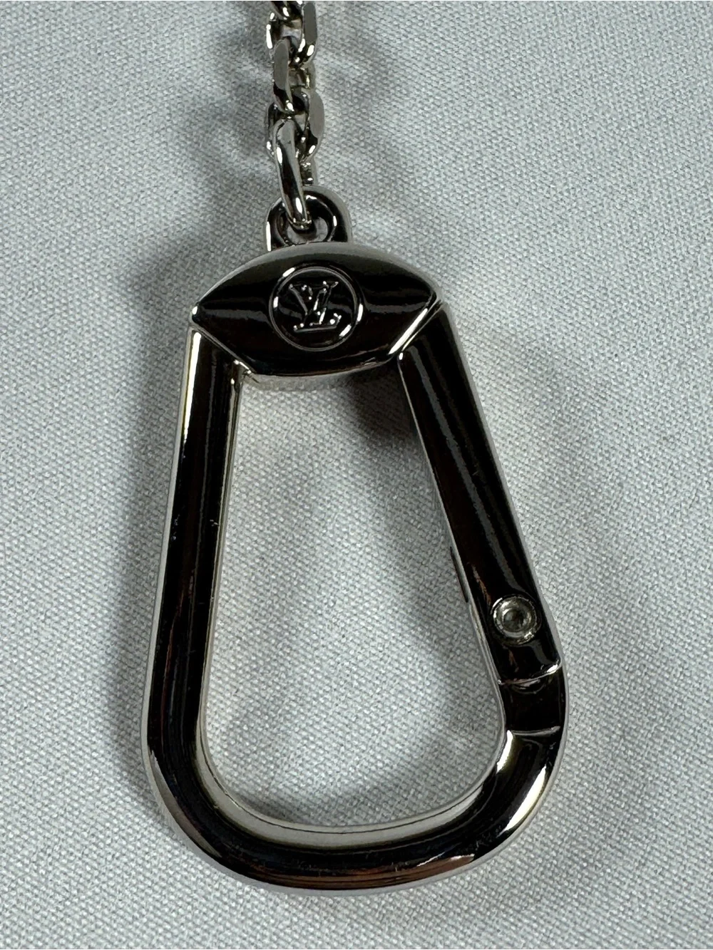Louis Vuitton Pochette Cles: Purple Epi Leather Key Pouch with Silver Hardware